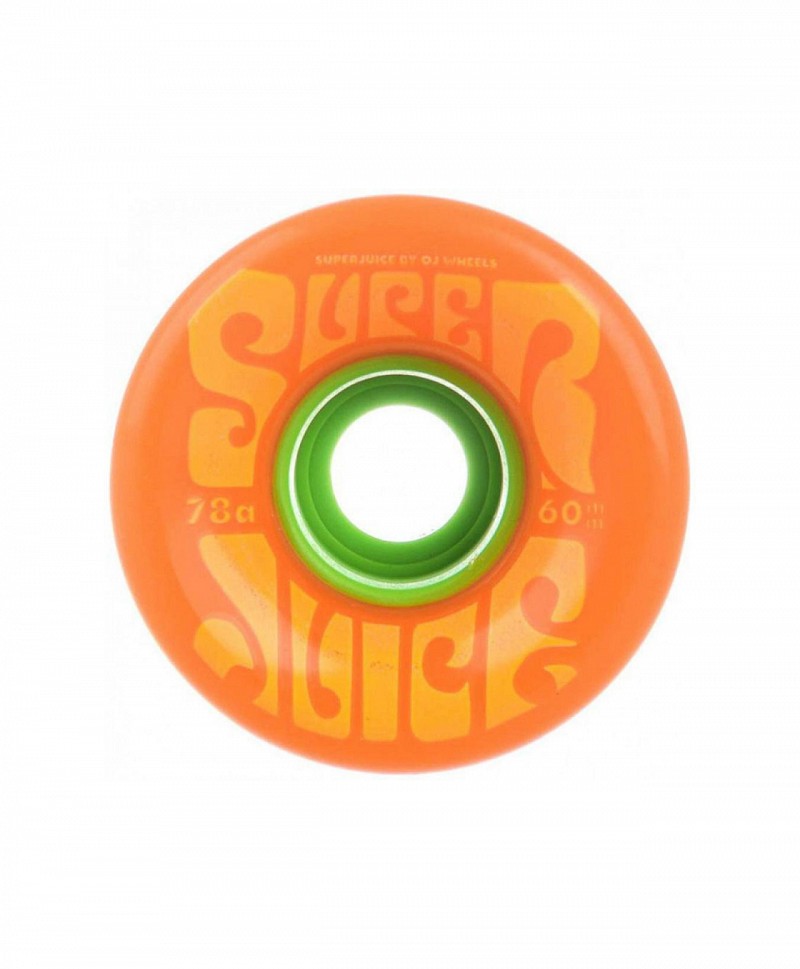 OJ SUPER JUICE 78A 60MM SOFT WHEELS ORANGE