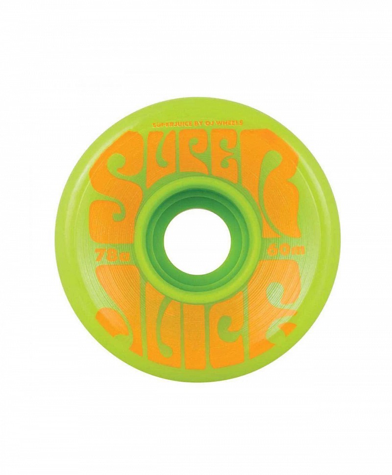 OJ SUPER JUICE 78A 60MM SOFT WHEELS GREEN