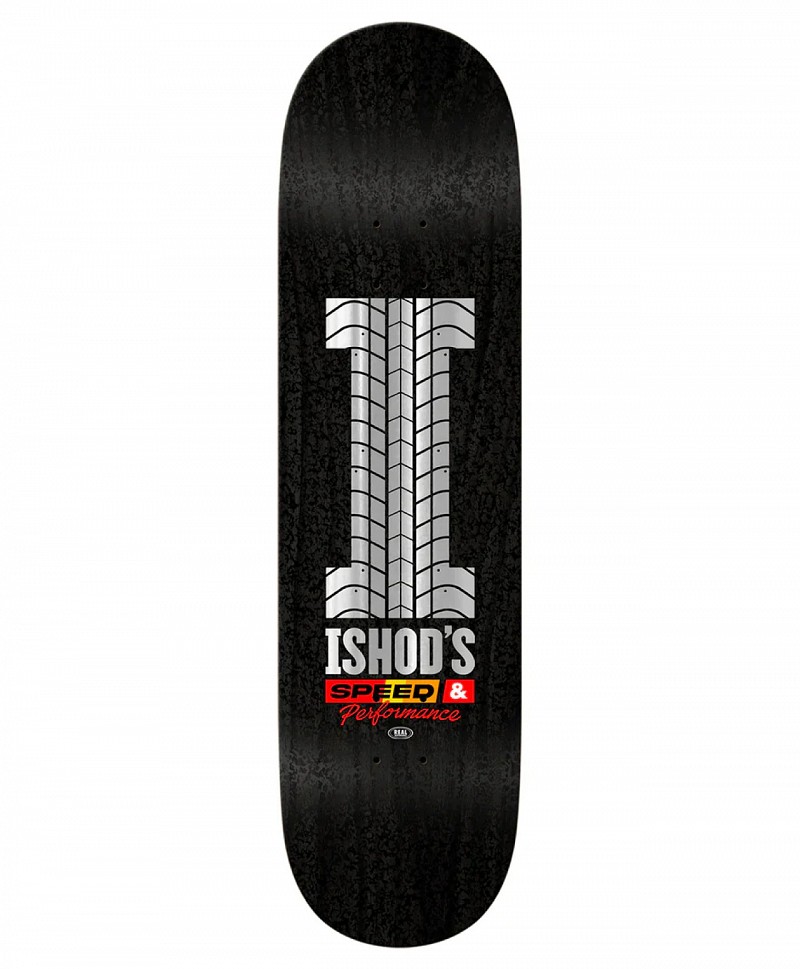 REAL ISHOD WAIR SPEEDWAY SKATE DECK 8.38 BLACK