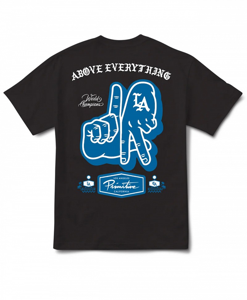 PRIMITIVE GAME DAY HEAVYWEIGHT TEE BLACK
