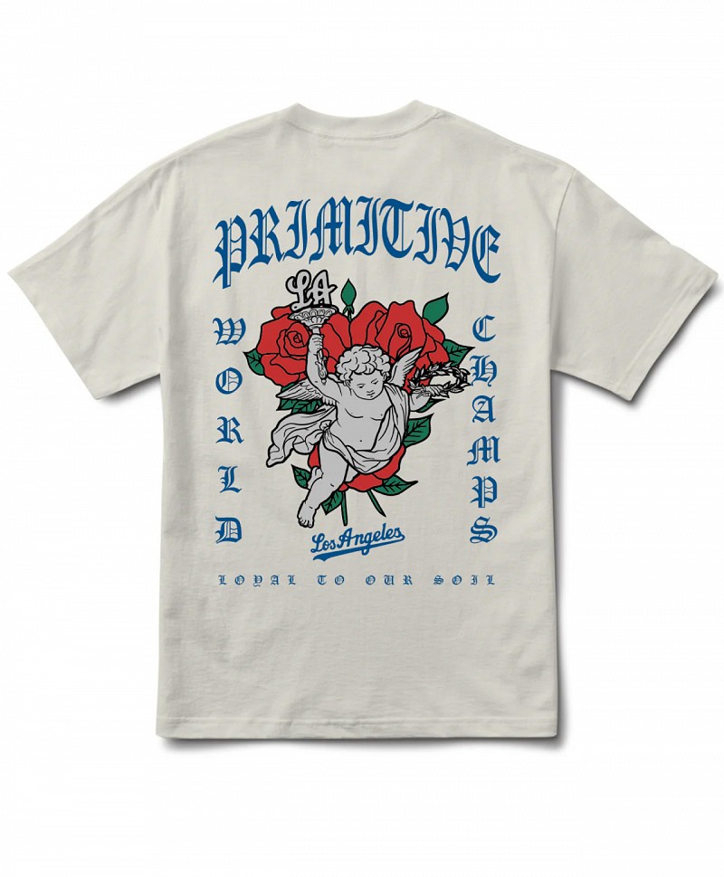 PRIMITIVE LOYALTY HEAVYWEIGHT TEE CREAM