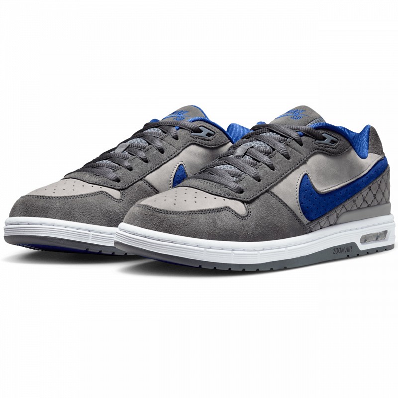 NIKE SB AIR LOW P-ROD DODGERS FLINT GREY/DEEP ROYAL BLUE