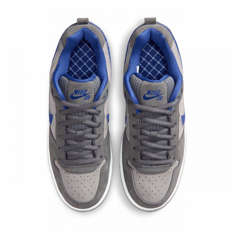 NIKE SB AIR LOW P-ROD DODGERS FLINT GREY/DEEP ROYAL BLUE