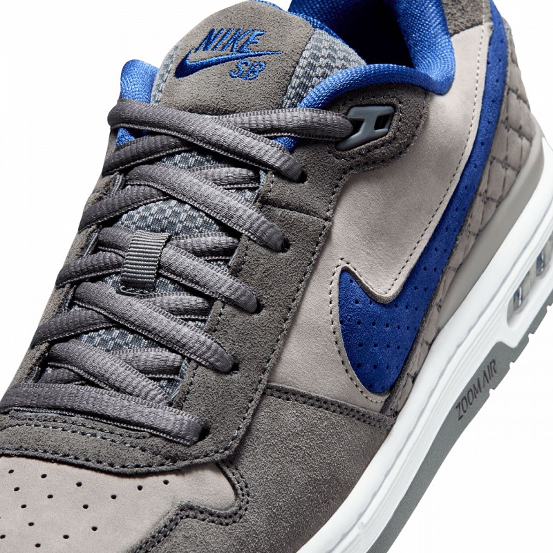 NIKE SB AIR LOW P-ROD DODGERS FLINT GREY/DEEP ROYAL BLUE