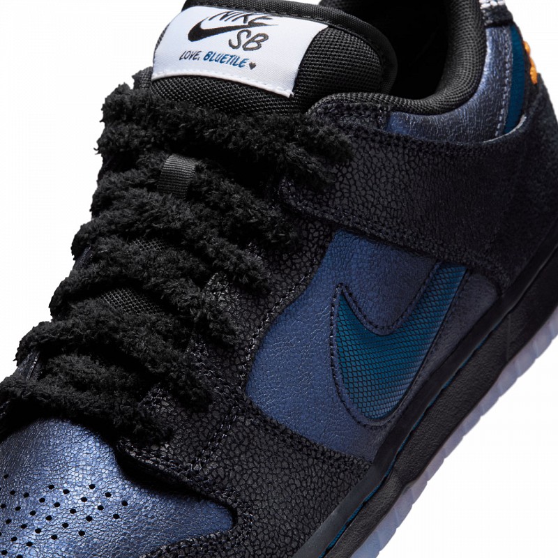 NIKE SB DUNK LOW PRO X BLUETILE BLACK/MARINA/WHITE/CAMPFIRE ORANGE