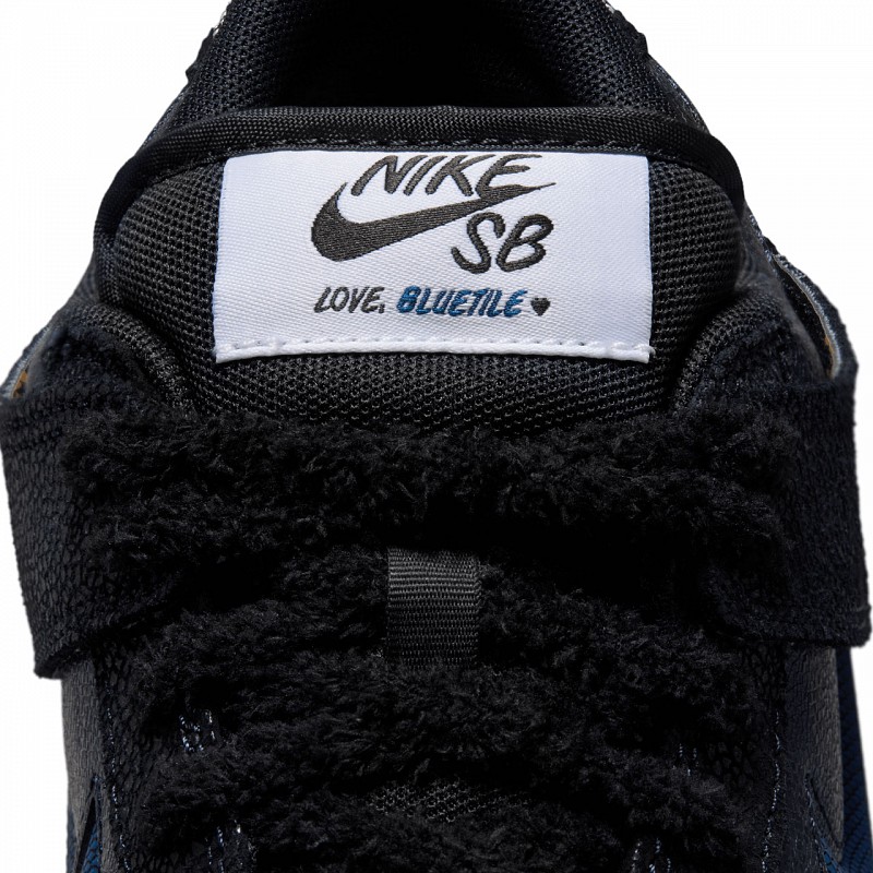 NIKE SB DUNK LOW PRO X BLUETILE BLACK/MARINA/WHITE/CAMPFIRE ORANGE