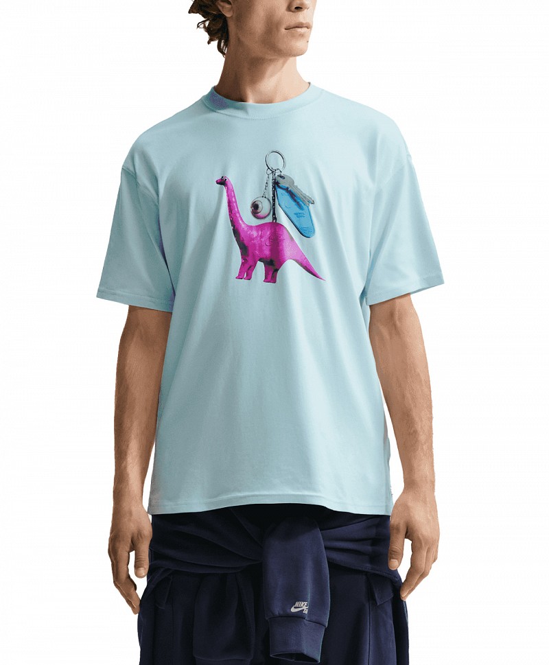NIKE SB DINO KEYCHAIN TEE GLACIER BLUE