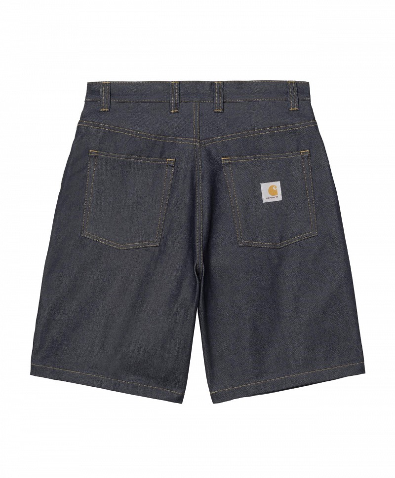 CARHARTT WIP BRANDON SHORT BLUE RIGID