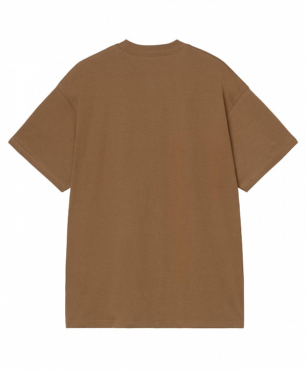 CARHARTT WIP HOT RAT TEE WIP H BROWN