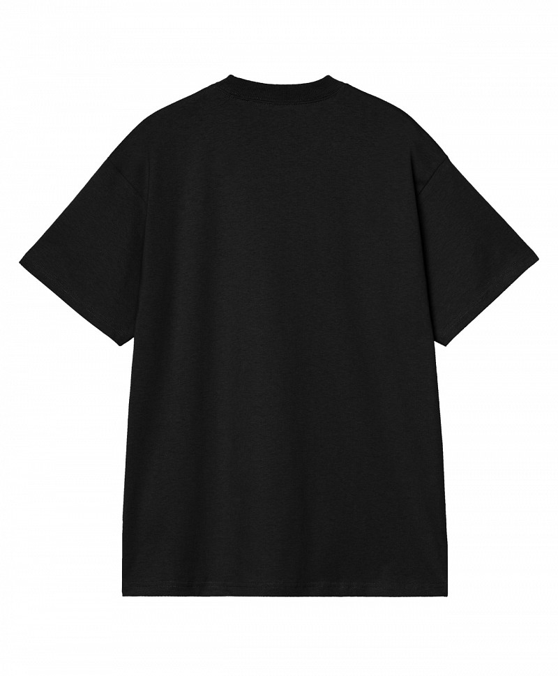 CARHARTT WIP SMALL HEART TEE BLACK/BLACK