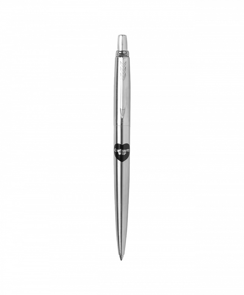 CARHARTT WIP PARKER JOTTER HEART BALLPEN SILVER