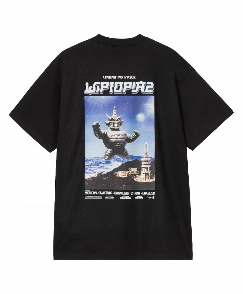 CARHARTT WIP WIPTOPIA II TEE BLACK