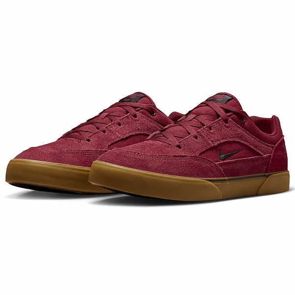 NIKE SB MALOR TEAM RED/BLACK-GUM LIGHT BROWN