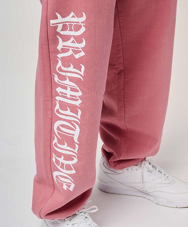 PRIMITIVE CORE RAMON HEAVYWEIGHT FLEECE PANTS WASHED CHERRY