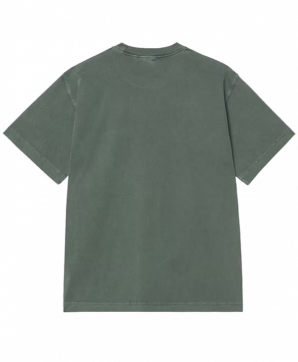 CARHARTT WIP VISTA TEE DARK SCARAB GARMENT DYED