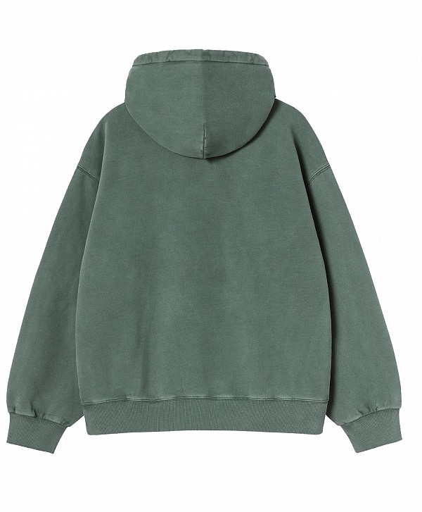 CARHARTT WIP VISTA HOOD DARK SCARAB GARMENT DYED
