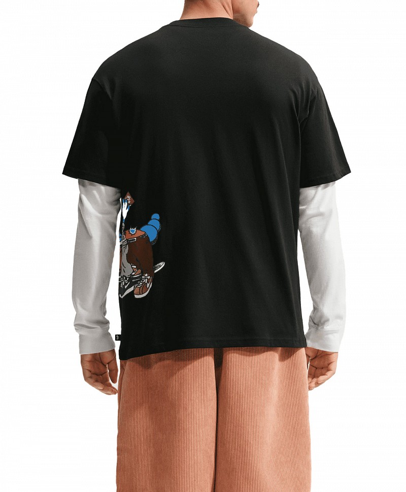 NIKE SB SK8PILLAR TEE BLACK