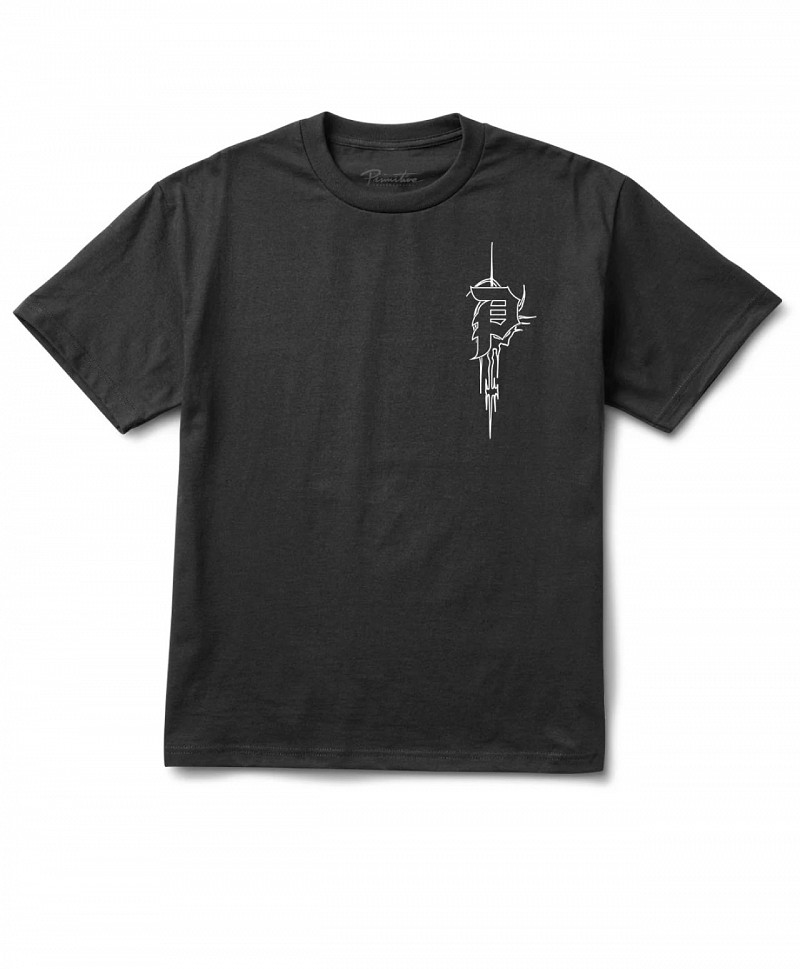 PRIMITIVE CAGE DIRTY P HEAVYWEIGHT TEE BLACK