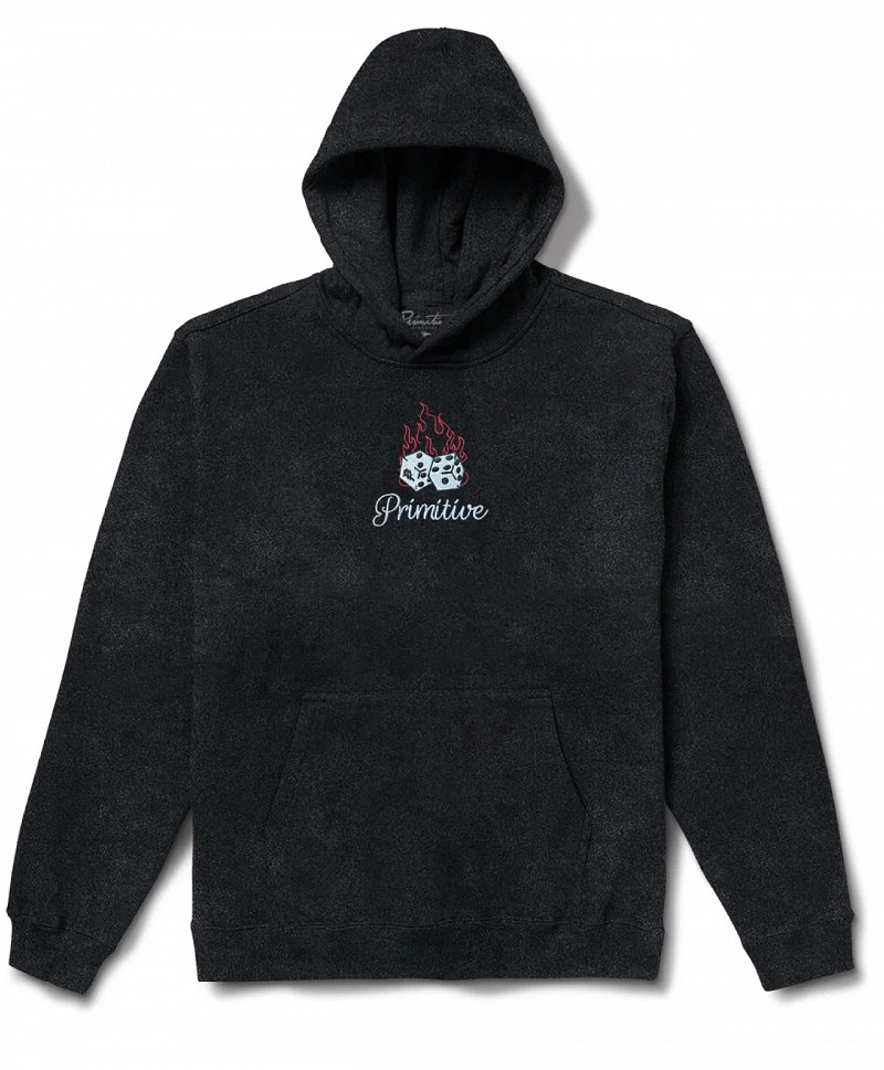 PRIMITIVE BIG CITY HEAVYWEIGHT HOOD BLACK