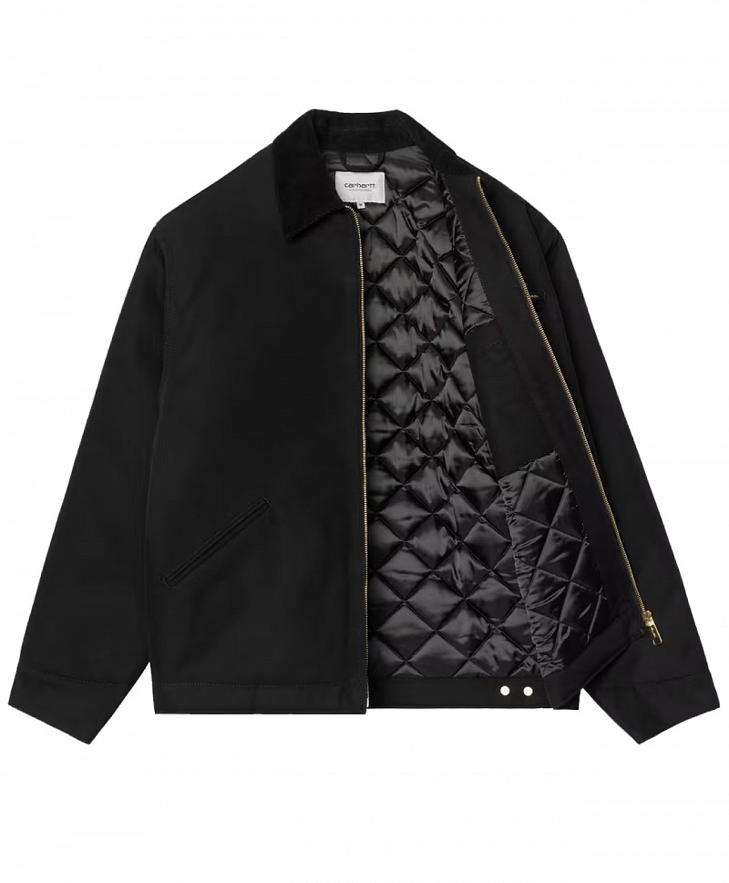 CARHARTT WIP OG DETROIT JACKET BLACK/BLACK RIGID
