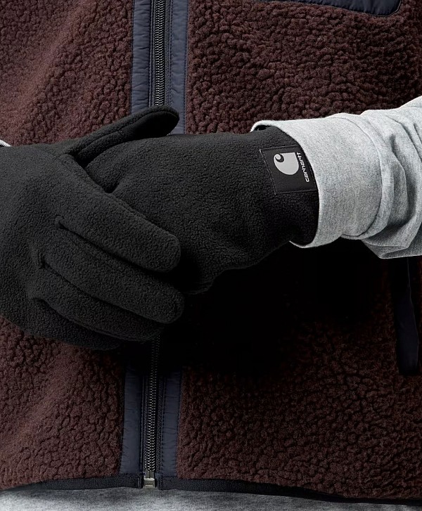 CARHARTT WIP BLEVIN GLOVES BLACK