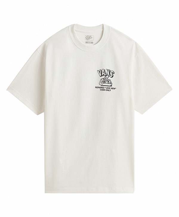 VANS REFURBED TEE MARSHMALLOW