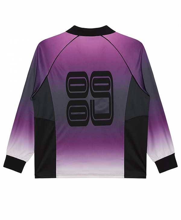 OBEY SPECTRUM 89 LONG SLEEVE JERSEY PURPLE GRADIENT