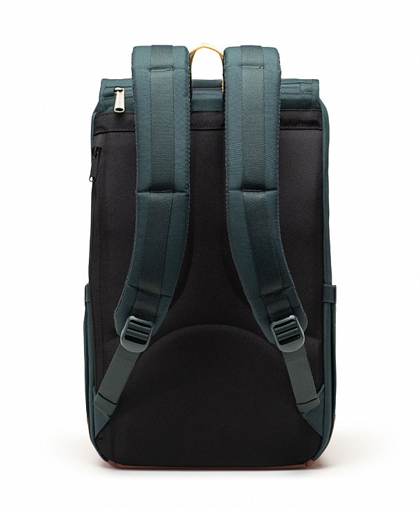 HERSCHEL LITTLE AMERICA BACKPACK PATCHES GREEN