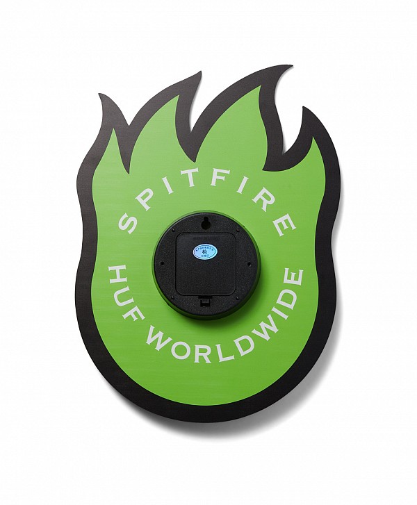 HUF X SPITFIRE BIGHEAD CLOCK HUF GREEN