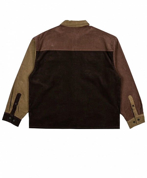 PRIMITIVE DUSK WOVEN SHIRT BROWN