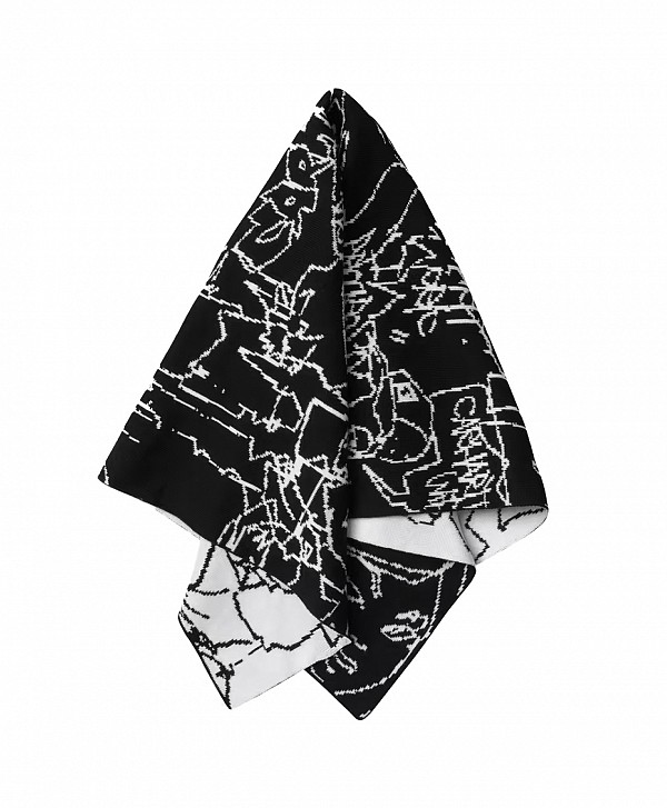 CARHARTT WIP BLINKERFLUID BANDANA BLACK/WAX
