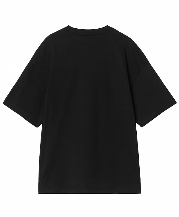 CARHARTT WIP BLACKLETTER TEE BLACK