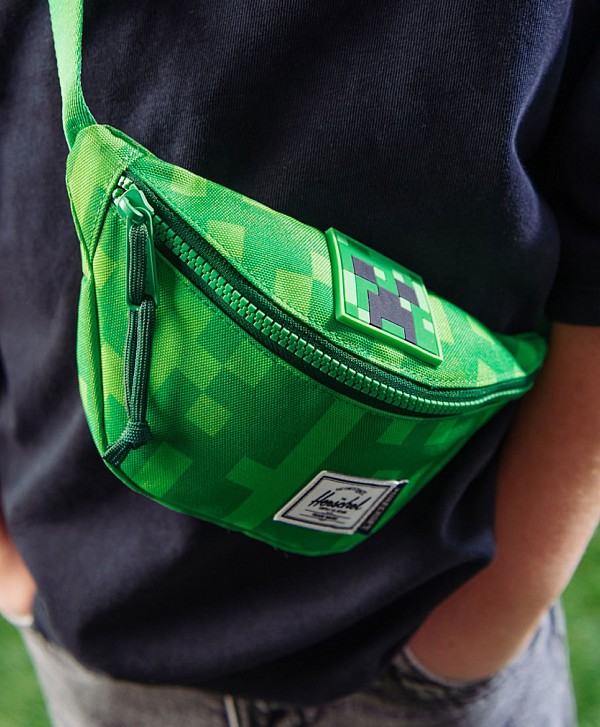 HERSCHEL X MINECRAFT HERITAGE HIP PACK CREEPER