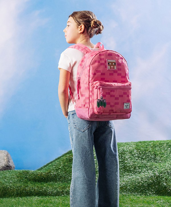 HERSCHEL X MINECRAFT CLASSIC XL BACKPACK PINK SHEEP