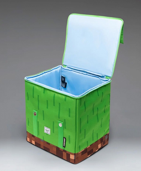 HERSCHEL X MINECRAFT CUBE BACKPACK GRASS BLOCK