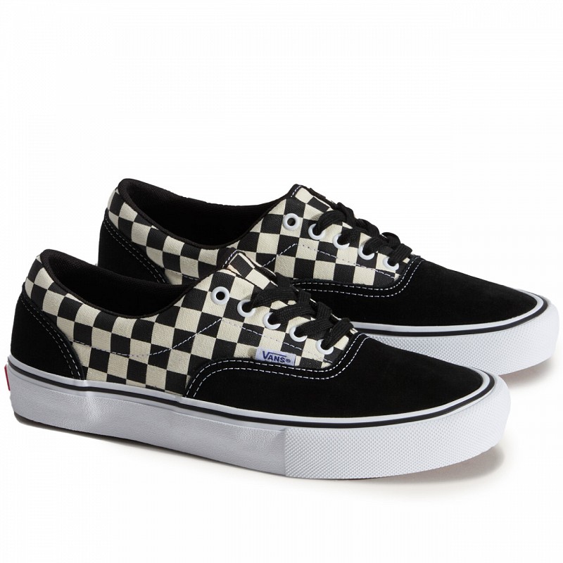 VANS SKATE ERA CHECK BLACK/WHITE