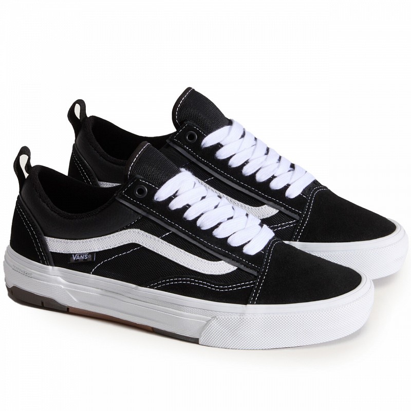 VANS SKATE OLD SKOOL WAFFLECUP BLACK/WHITE