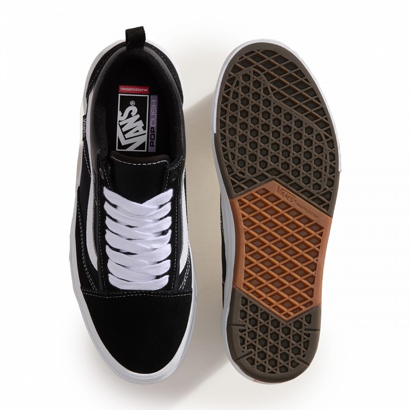 VANS SKATE OLD SKOOL WAFFLECUP BLACK/WHITE