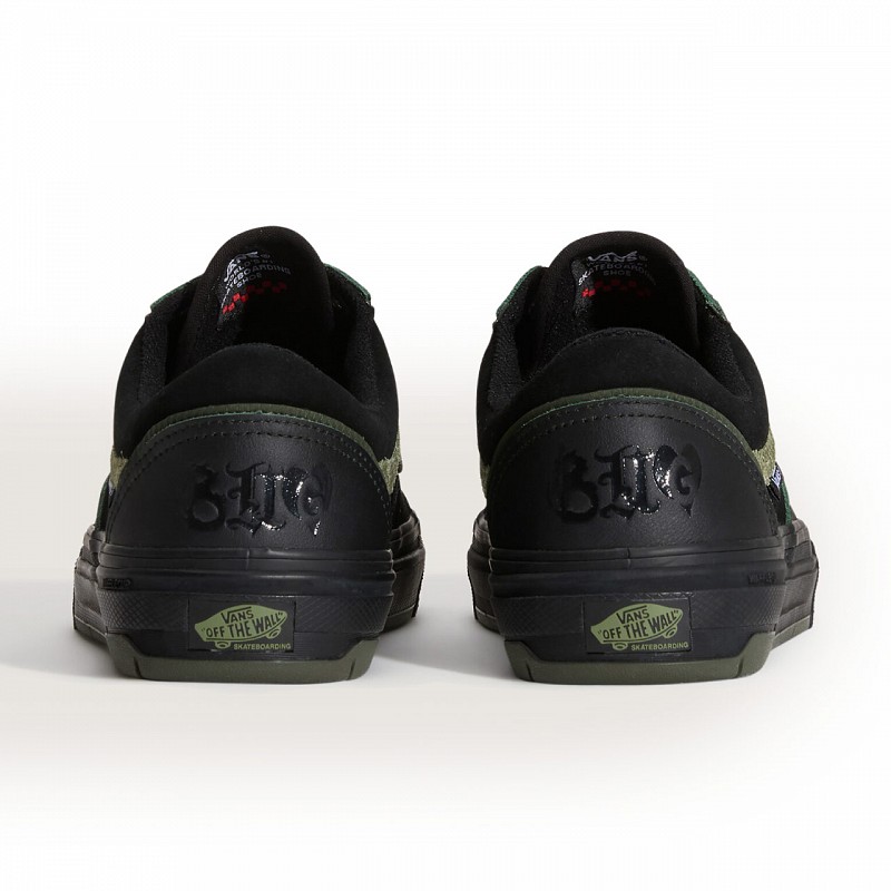 VANS X WILLOW VOGES SKATE OLD SKOOL WAFFLECUP GREEN/BLACK