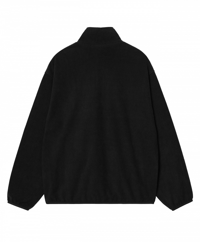 CARHARTT WIP EDMORE HALF-ZIP BLACK/WHITE