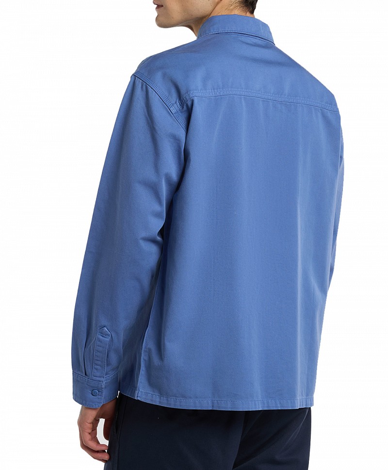 DICKIES 247 GARMENT DYED WORK SHIRT DUTCH BLUE