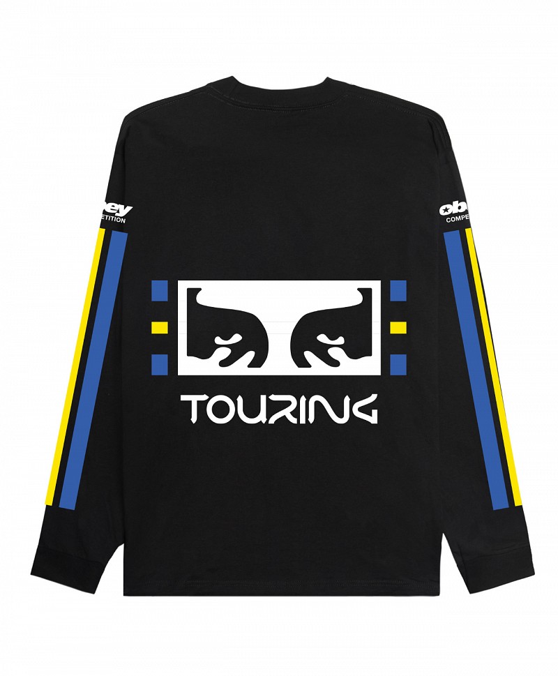 OBEY COMPETITION LONG SLEEVE BLACK