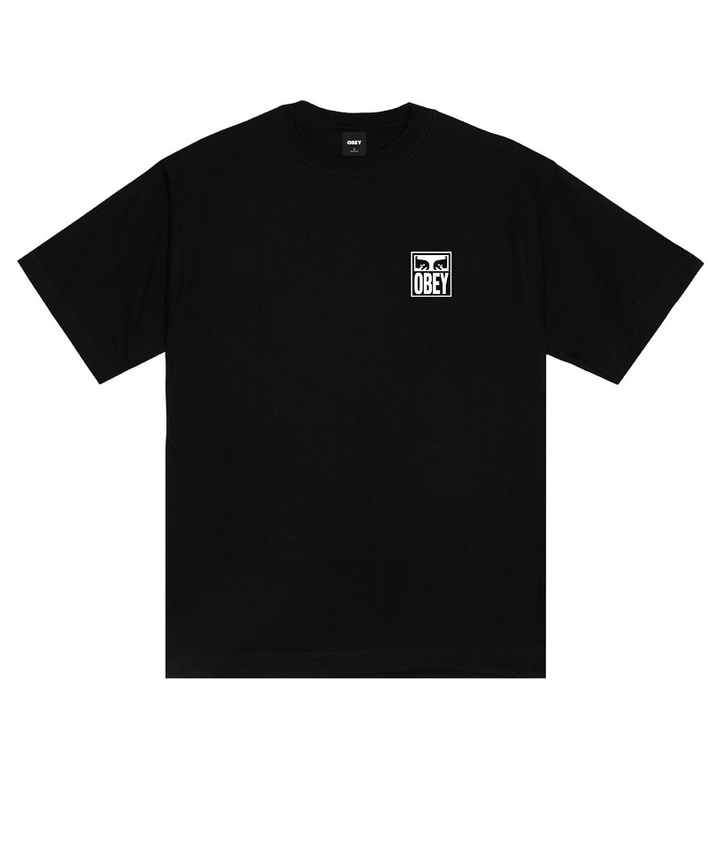 OBEY EYES ICON HEAVYWEIGHT TEE BLACK