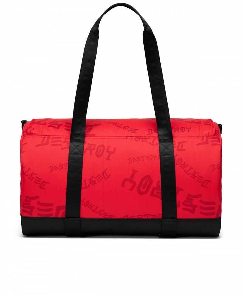 HERSCHEL X THRASHER HERITAGE SKATE DUFFLE BAG RACING RED/BARBADOS CHERRY DESTROY