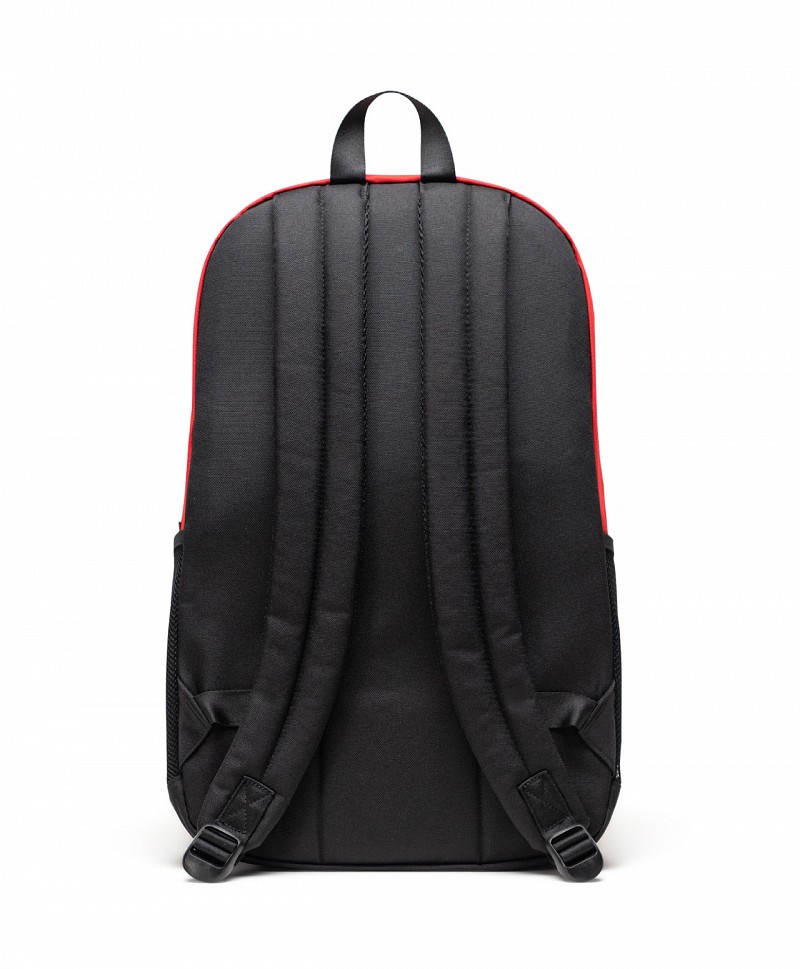 HERSCHEL FLEET SKATE BACKPACK BRIGHT RED/BLACK