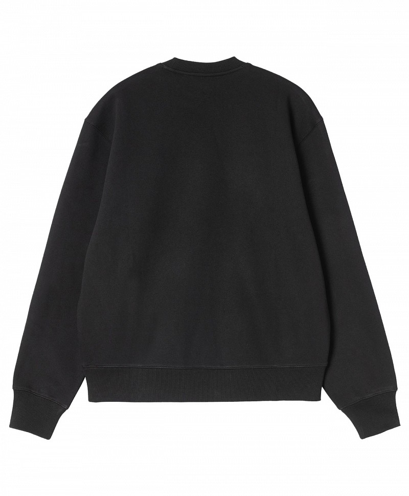 CARHARTT WIP MACK CREW BLACK/WAX
