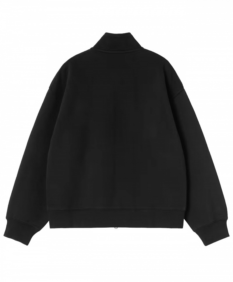 CARHARTT WIP WOMENS WIP JACKET BLACK STONE WASHED
