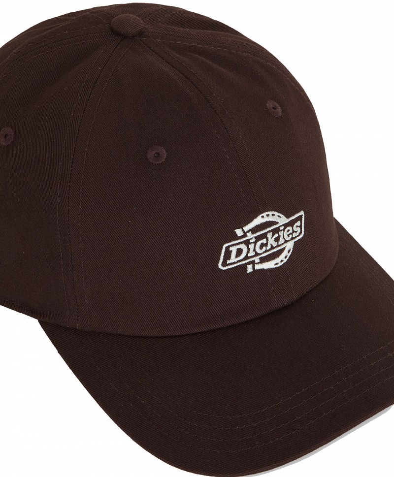 DICKIES ESSENTIAL DAD BASEBALL CAP CHOCOLATE BROWN