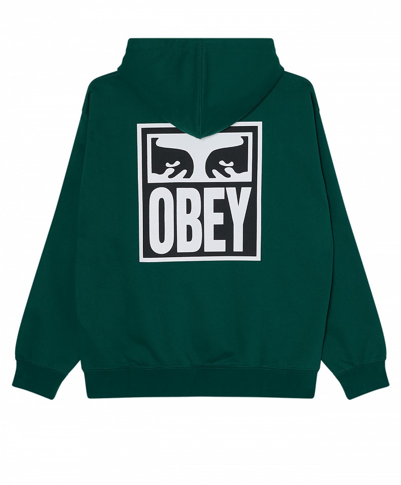 OBEY EYES ICON PREMIUM HOOD RAINFOREST