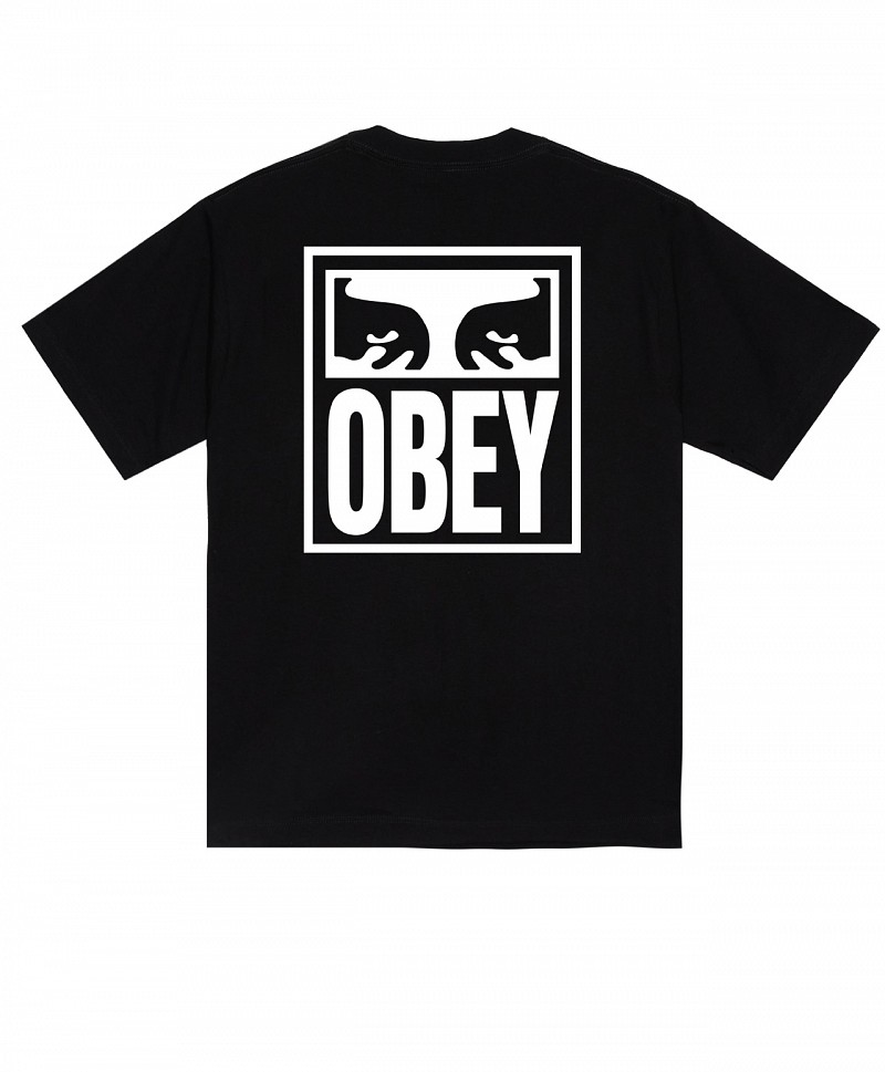 OBEY EYES ICON HEAVYWEIGHT TEE BLACK